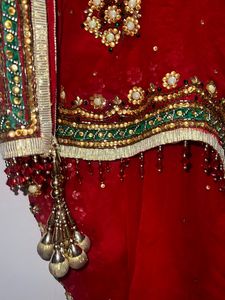 Red BRIDAL (DULHAN) Dupatta