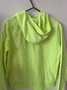 h&amp;m Neon Green Hoodie