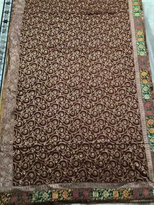 Multi Georgette Saree Double design Work