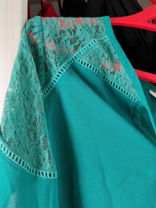 Green Full Sleeve Top