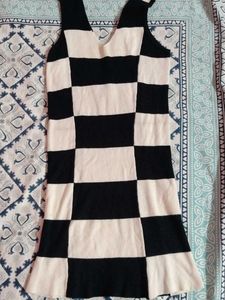 Black And White Bodycon Dress