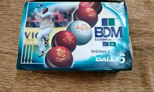 BDM Cricket Balls - Set of 6