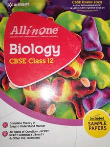 CBSE Class 12th Biology All In One Arihant