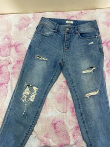 Distressed HUM Jeans