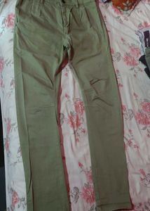 Authentic Basic Zara Olive Green Vintage Pants