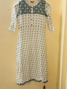 White Kurta New