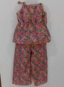 Cute Floral Girls Clothing Set.All Size Available