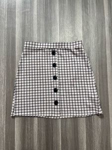 Plaid Mini Skirt