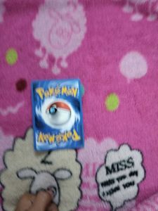 Snow Vulpix Pokemon Card