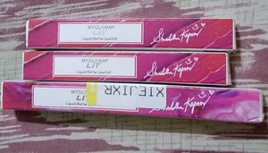 MYGLAMM   Shade LM  95    E-Boy     Net Quantity:1.6ml,      Shade LM 08 SLOW FADE   Net Quantity: 1.6ml,      Liquid Lipstick Shade LM 08 SLOW FADE  , Net Quantity: 3ml