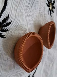 Terracotta Diyas (Set of 2)