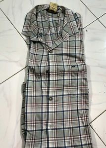 Nova Moda XL Plaid Short Sleeve Shirt