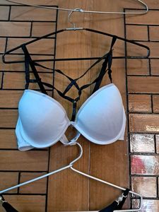 Combo Of Four Bra Panty  In Imported Fabric