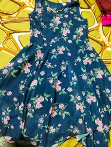 Floral Sleeveless Fit &amp; Flare Dress