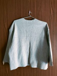 Zara Knit Grey Style Upper Shrug