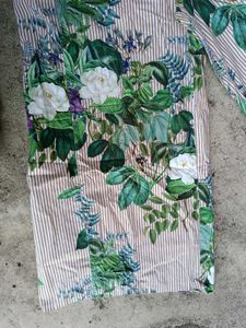 Zara Floral Striped Palazzo