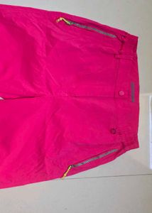 Pink Casual Trousers