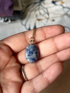 Blue Pendant Necklace