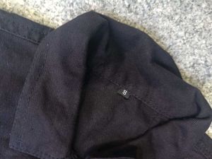 Montrez Black Denim Jacket, S Size