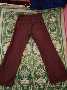 Brown Flared Jeans