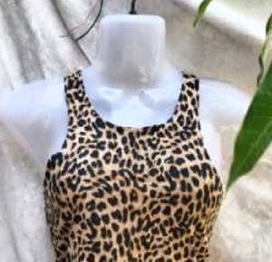 Sexy Leopard Print CROP top
