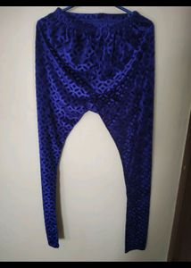 Blue Velvet Legins