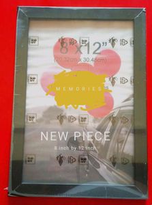 BIG Size Trendy 8 Inch By 12 Inch Black ⚫ Photo frame/Memory Frame ⚫