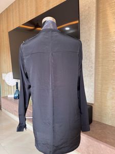 Black Long Sleeves Shirt By W