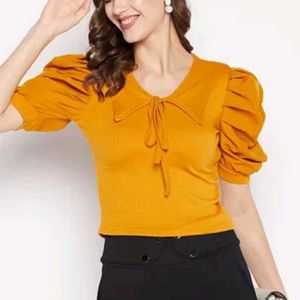 Chic Mustard Top