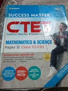 Arihant CTET Success Master - Math & Science