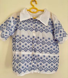 Cotton Embroidered Shirt