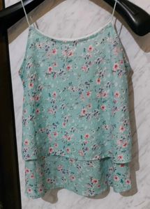 Floral Print Cardigan Set