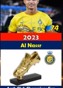 AL NASSR CR7 2023/24 WINNER FOOTBALL JERSEY