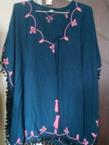 Beautiful Kaftan Embroidery Top