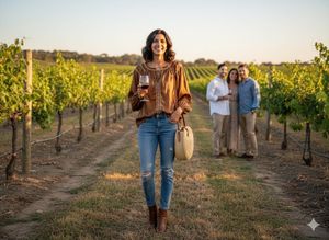 ✨Sienna Dream: Embroidered Boho Blouse! 🧡