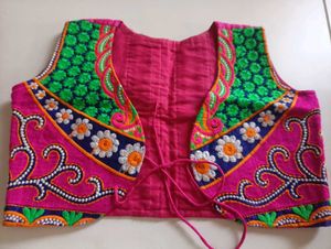 Pink Embellished Blouse