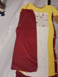 M Size Kurti Set