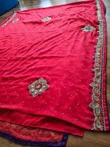 Rose Handwork Saree