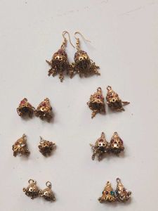 7 Jhumka Jhoomka Jewellery Making Material