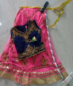 Ghagra Choli Rose