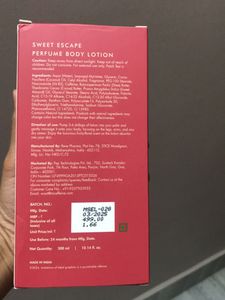MCaffeine Sweet Escape Perfume Body Lotion