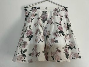 Floral Print Skirt
