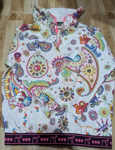 Vintage Multicolor Patterned Pullover