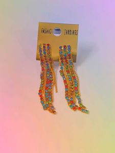 Colorful Drops: LONG EARRINGS