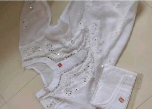 Elegant White Chikankari Suit – Timeless Grace & C