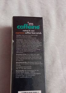 m Caffeine Espresso Coffee Face Scrub