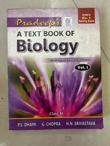 Pradeep's Biology Vol. 1 - Class XI