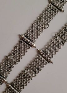 Silver Boho Necklace &amp; Earring Set