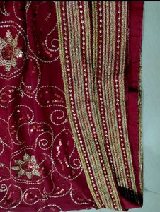 Wedding Saree With Blouse