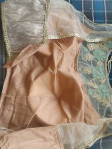 Netted Designer Blouse Adjustable Till 34inches